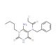 N-(6-amino-1-butyl-2,4-dioxo-1,2,3,4-tetrahydropyrimidin-5-yl)-N-benzyl-2-chloroacetamide - chemical structure image