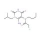 N-(6-Amino-1-isobutyl-2,4-dioxo-1,2,3,4-tetrahydro-pyrimidin-5-yl)-N-butyl-2-chloro-acetamide - chemical structure image