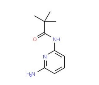 N-(6-Amino-2-pyridinyl)-2,2-dimethylpropanamide (CAS 132784-74-8) - chemical structure image