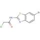 N-(6-Bromo-benzothiazol-2-yl)-2-chloro-acetamide (CAS 3427-31-4) - chemical structure image