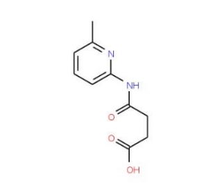 N-(6-Methyl-pyridin-2-yl)-succinamic acid - chemical structure image