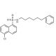 N-(6-Phenylhexyl)-5-chloro-1-naphthalenesulfonamide (CAS 102649-78-5) - chemical structure image
