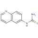 N-(6-Quinolinyl)thiourea (CAS 860621-04-1) - chemical structure image