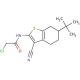 N-(6-tert-Butyl-3-cyano-4,5,6,7-tetrahydro-1-benzothien-2-yl)-2-chloroacetamide - chemical structure image