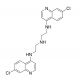 N-(7-Chloro-4-quinolinyl)-N′-[2-[(7-chloro-4-quinolinyl)amino]ethyl]-1,2-ethanediamine (CAS 215592-20-4) - chemical structure