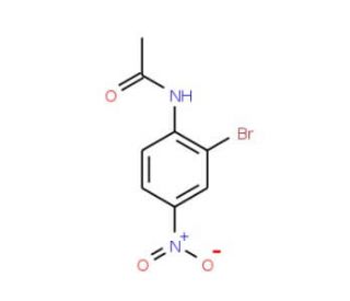 N-Acetyl 2-bromo-4-nitroaniline (CAS 57045-86-0) - chemical structure image