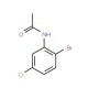 N-Acetyl 2-bromo-5-chloroaniline (CAS 827-66-7) - chemical structure image