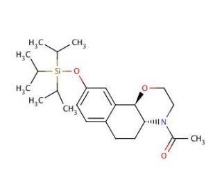 (&plus;)-N-Acetyl 3,4,4a,5,6,10b-Hexahydro-2H-naphtho[1,2-b][1,4]oxazine-9-ol Triisopropylsilyl Ether (CAS 1034706-81-4) - chemica