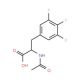 N-Acetyl-(3,4,5-trifluorophenyl)-L-alanine (CAS 324028-18-4) - chemical structure image