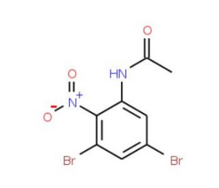 N-Acetyl 3,5-dibromo-2-nitroaniline (CAS 855929-29-2) - chemical structure image