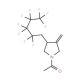 N-Acetyl-3-methylene-4-(1H,1H-nonafluoropentyl)-pyrrolidine (CAS 31164-13-3) - chemical structure image