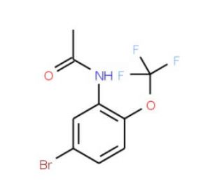 N-Acetyl 5-bromo-2-(trifluoromethoxy)aniline (CAS 392726-69-1) - chemical structure image