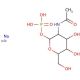 N-Acetyl-α-D-glucosamine 1-phosphate disodium salt (CAS 31281-59-1) - chemical structure image