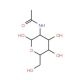 N-Acetyl-D-galactosamine (CAS 14215-68-0) - chemical structure image