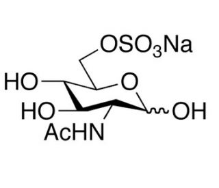 N-Acetyl-D-glucosamine 6-Sulfate Sodium Salt (CAS 108321-79-5) - chemical structure image
