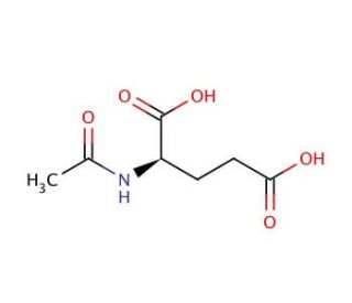 N-Acetyl-D-glutamic Acid (CAS 19146-55-5) - chemical structure image