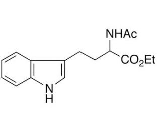 N-Acetyl-D,L-homotryptophan Ethyl Ester (CAS 110504-55-7) - chemical structure image