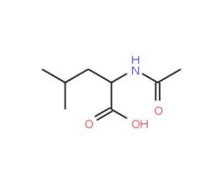 N-Acetyl-D-leucine (CAS 19764-30-8) - chemical structure image