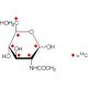 N-acetyl-D-[UL-13C6]glucosamine (CAS 478518-83-1) - chemical structure image