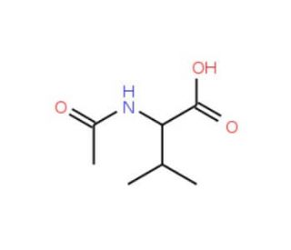 N-Acetyl-D-valine (CAS 17916-88-0) - chemical structure image