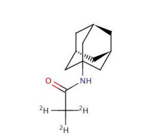N-Acetyl-d3 Adamantamine (CAS 1217704-63-6) - chemical structure image