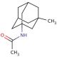 N-Acetyl Demethyl Memantine - chemical structure image