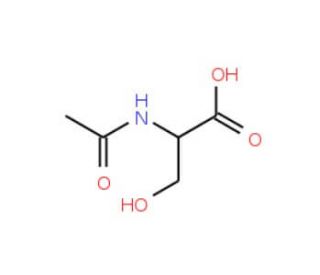 N-Acetyl-DL-serine (CAS 97-14-3) - chemical structure image
