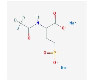 N-Acetyl Glufosinate-d3 Disodium Salt (CAS 1356933-74-8) - chemical structure image