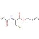N-Acetyl-L-cysteine Allyl Ester 的分子结构, CAS编号: 145452-04-6 N-Acetyl-L-cysteine Allyl Ester (CAS 145452-04-6) - chemical structure image