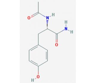 N-Acetyl-L-tyrosinamide (CAS 1948-71-6) - chemical structure image