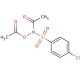 N-Acetyl-N-acetoxy-4-chlorobenzenesulfonamide (CAS 142867-52-5) - chemical structure image