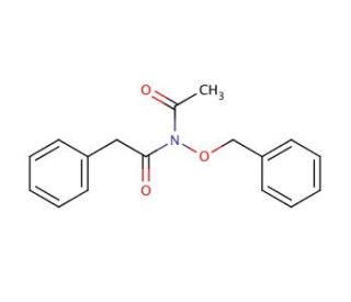 N-Acetyl-N-(benzyloxy)-2-phenylacetamide (CAS 22426-99-9) - chemical structure image