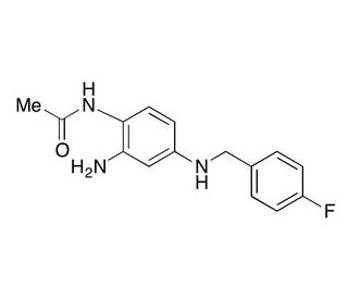 N-Acetyl Retigabine (CAS 229970-68-7) - chemical structure image