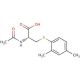 N-Acetyl-S-(2,4-dimethylbenzene)-L-cysteine (CAS 581076-69-9) - chemical structure image