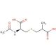 N-Acetyl-S-(2-carboxypropyl)-L-cysteine Dicyclohexylammonium Salt (Mixture of Diastereomers) (CAS 910898-81-6) - chemical str