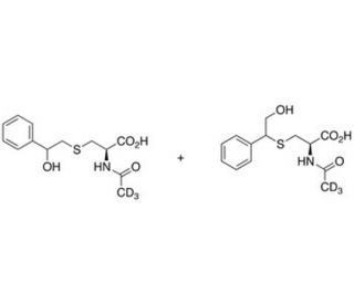 N-Acetyl-S-(2-hydroxy-1-phenylethyl)-L-cysteine-d3 +N-Acetyl-S-(2-hydroxy-2-phenylethyl)-L-cysteine-d3 (Mixture) - chemical s