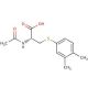N-Acetyl-S-(3,4-dimethylbenzene)-L-cysteine (CAS 581076-72-4) - chemical structure image