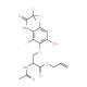 N-Acetyl-S-[3-(d3)-acetamino-6-hydroxphenyl]-cysteine Allyl Ester-D5(Major) - chemical structure image