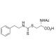 N-Acetyl-S-[N-(2-phenylethyl)thiocarbamoyl]-L-cysteine (CAS 131918-97-3) - chemical structure image
