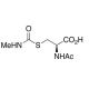 N-Acetyl-S-(N-methylcarbamoyl)-L-cysteine 的分子结构, CAS编号: 103974-29-4 N-Acetyl-S-(N-methylcarbamoyl)-L-cysteine (CAS 103974-29-4) - chemical structure image