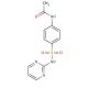 N-Acetyl Sulfadiazine (CAS 127-74-2) - chemical structure image