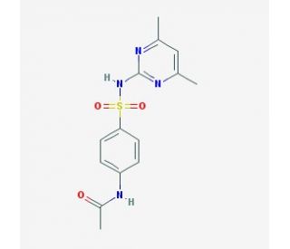 N-Acetyl Sulfamethazine (CAS 100-90-3) - chemical structure image