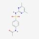 N-Acetyl Sulfamethazine (CAS 100-90-3) - chemical structure image