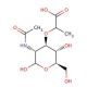 N-Acetylmuramic acid (CAS 10597-89-4) - chemical structure image