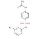 N-Acetylsulfamerazine (CAS 127-73-1) - chemical structure image