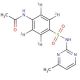 N-Acetylsulfamerazine-d4 (CAS 189896-03-4) - chemical structure image
