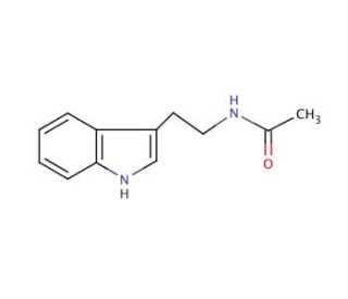 N-Acetyltryptamine (CAS 1016-47-3) - chemical structure image