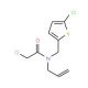 N-allyl-2-chloro-N-[(5-chlorothien-2-yl)methyl]acetamide - chemical structure image