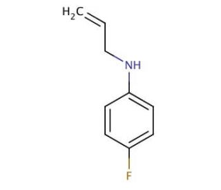 N-Allyl-N-(4-fluorophenyl)amine (CAS 83164-79-8) - chemical structure image