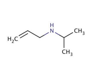 N-allyl-N-isopropylamine (CAS 35000-22-7) - chemical structure image